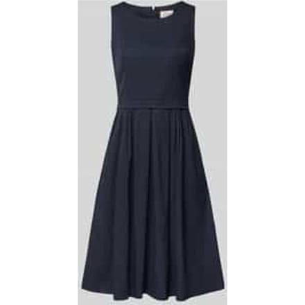 Midi-jurk met Ronde hals