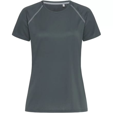 Stedman Active 140 Team Raglan Women S8130 - Granite Grey - S