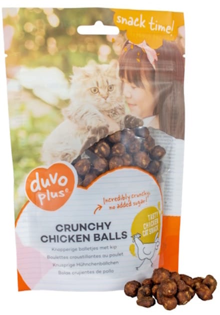 Duvo+ Knapperige Kippenballetjes 50 gram