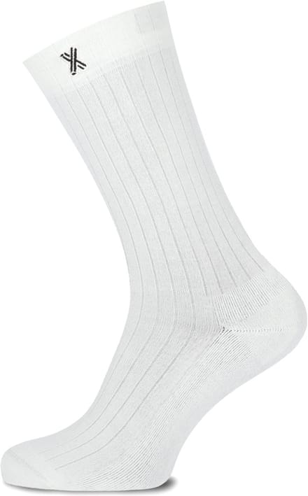 XPOOOS - Essential Den Bosch Unisex bamboe Sokken - Badstof zool - 1-Pack - Maat 43/46 - Wit
