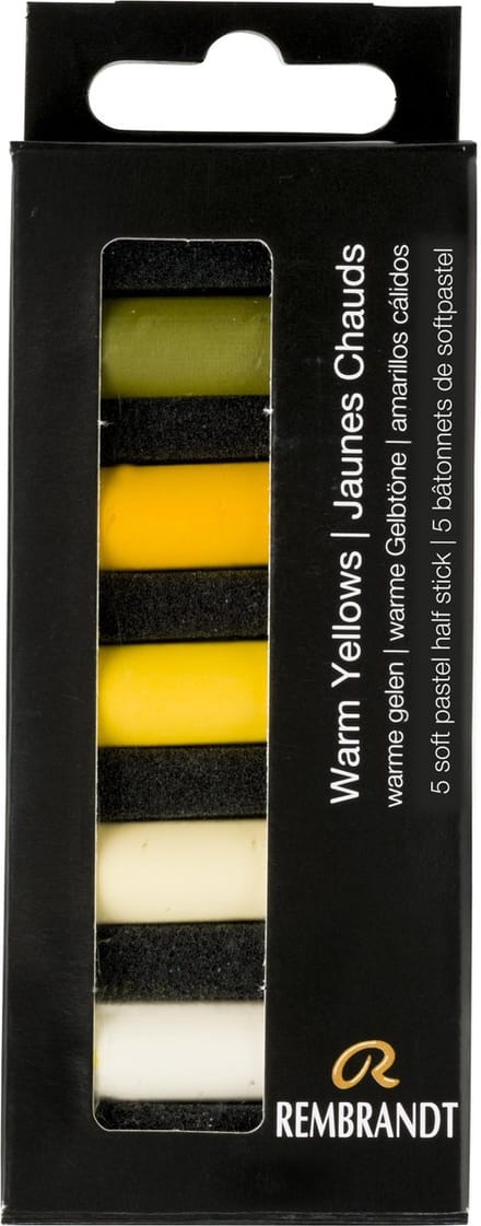 Rembrandt softpastel half 5 Warme gelen