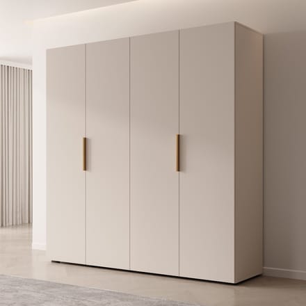 Meubella - Kledingkast Marquesa - Beige - 200 cm