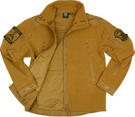 101 INC - Heavy duty fleece vest (kleur: Coyote / maat: S)