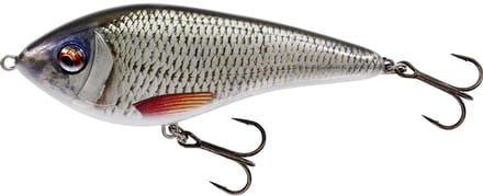 Westin Swim Glidebait - Low Floating - Real Roach - 10cm - 31g - Rood