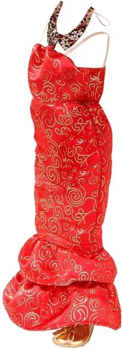 Götz poppenkleding Rode Baljurk 46-50 cm