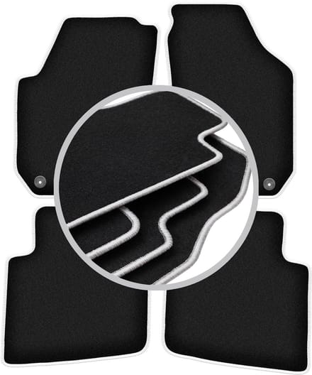 CARLUX-SILVER automatten voor: Skoda Roomster combivan (2006-2015)