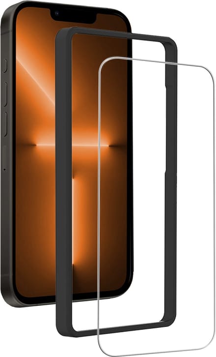 Screenprotector - Geschikt voor Apple iPhone 13 Mini - Met Installatie Frame - Gehard Glas - Beschermglas - Tempered Glass - Screen Protector