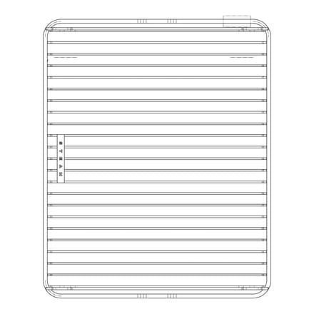 AEG grillrooster, 468x382mm 140067172290