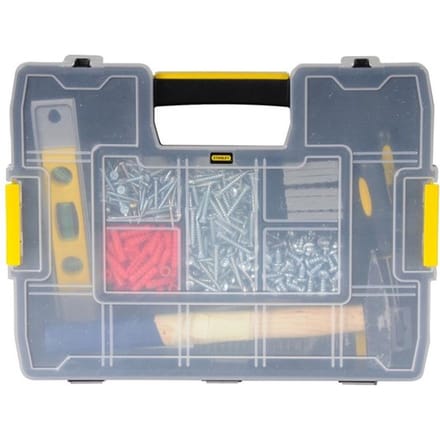 STANLEY 1-97-483 Assortimentsdoos Universeel (b x h x d) 292 x 67 x 375 mm Aantal vakken: 14 Inhoud 1 stuk(s)
