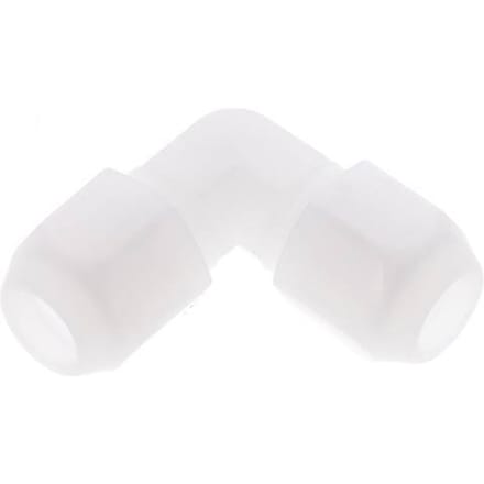 10x12 Mm PP Bocht Slang Aansluiting 10Bar/145Psi [2 Stukken]
