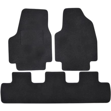 Tapis de sol - Citroën - Jumpy - Velours noir - Ajustement précis - Renforcé pédale