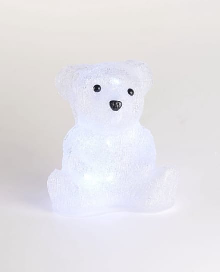 Feeric Verlichte Beer Figuur - 20 cm, Binnendecoratie