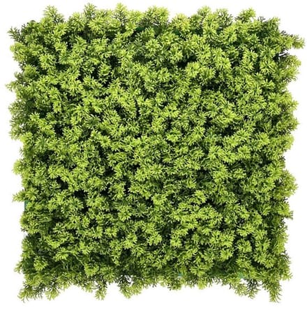 Kunsthaag wandpanelen - Mospaneel heldergroen - 100x100 cm - plantenwand