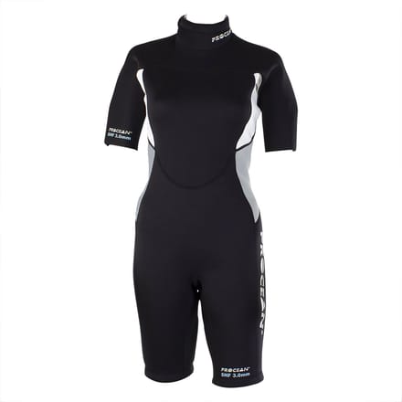 Dames shorty 3mm zwart/grijs L