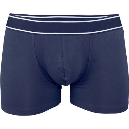 Heren 2-pack boxershorts merk Kariban maat S Donkerblauw