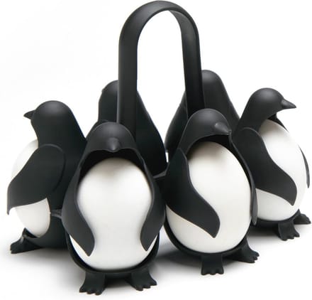 Grappige pinguïn eierhouder - Universele eierkookmand voor 6 eieren