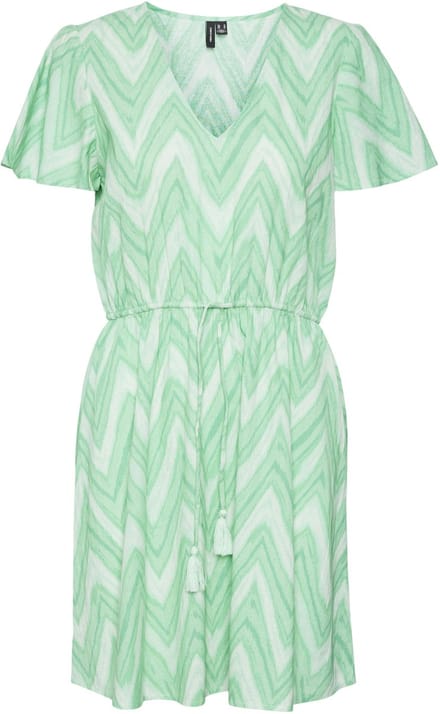 VERO MODA - VMDICTHE KUI CS SHORT DRESS WVN GA - Dames - Mini jurken