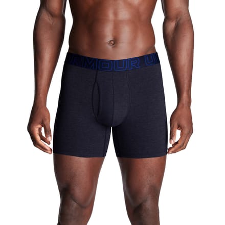 Under Armour Ua Performance Cotton - Solid 6 In 3Pk Boxershorts