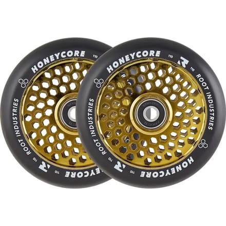 Root Honeycore Stuntstep Wielen 110mm 2pc. - Gold