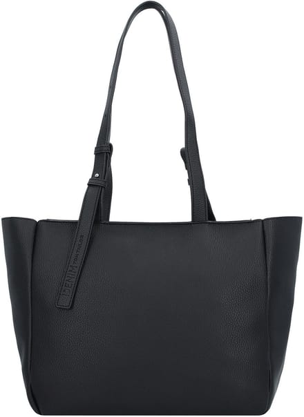 TOM TAILOR Schoudertas Jessie Zip Shopper Black Zwart