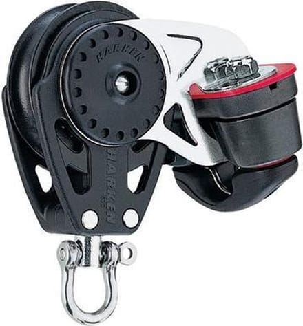 Harken Carbo 1-schijfs+klem 40 mm
