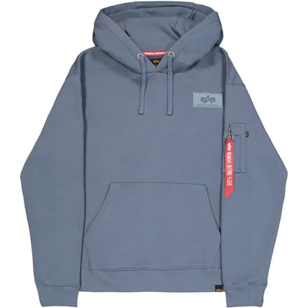 Sweatshirt met capuchon met print op de achterkant Alpha Industries