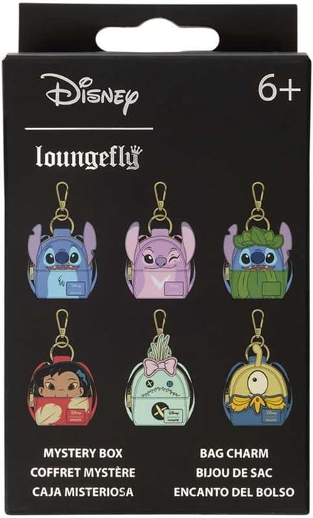 2025-06 - Disney Lilo And Stitch Mini Backpack Mystery Bag Charms - Ea