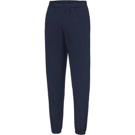 College Cuffed Joggingsbroek met elastische taille Navy - M