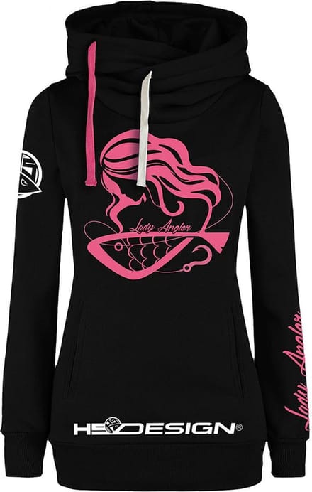 Hotspot Design Angler Sweatshirt Met Rits Zwart L Vrouw