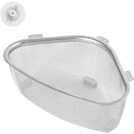 Spoelbak Waterfiltermand Spoelbak Hangend Filtermand Keukenaccessoires white