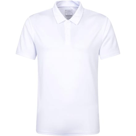 Mountain Warehouse Heren Endurance IsoCool Poloshirt (Wit)