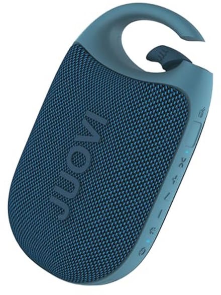 Bluetooth-luidspreker met IP68 waterdichtheid, 24 uur batterijduur en clip voor buitengebruik
