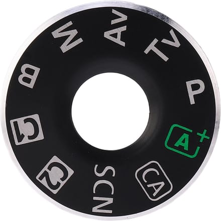 Camera Functie Draaiknop Afdekplaat Modus Interface met Film Reparatie Accessoire voor 6D