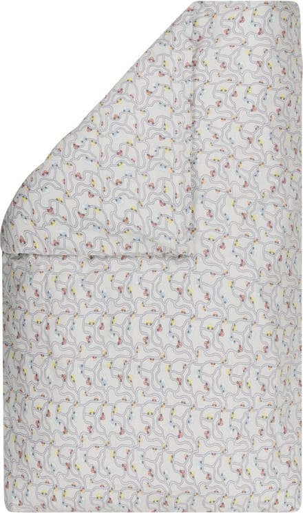 BINK Bedding Dekbedovertrek Traffic Grey  80 x 60 cm (zonder sloop)