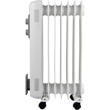 bimar S827 Olieradiator 15 m² 600 W, 900 W, 1500 W Wit, Grijs