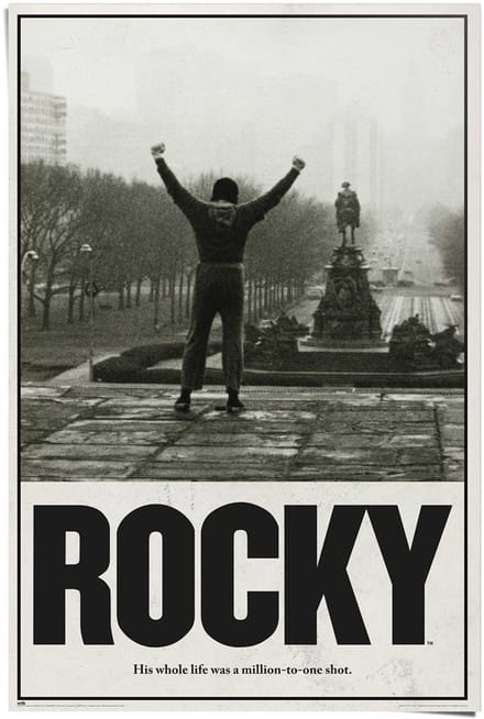 Poster Rocky - Rocky Balboa - 91,5 x 61 - Papier - REINDERS