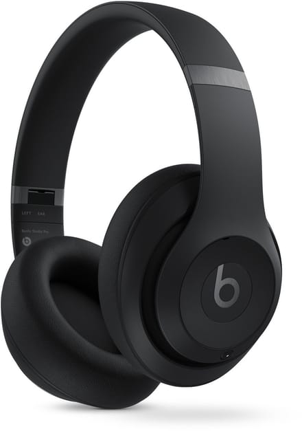 Beats Studio Pro Over Ear koptelefoon Bluetooth, Kabel Stereo Zwart Noise Cancelling Vouwbaar HiFi