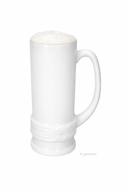 Ere-bierpul met oor, 0,5 liter, keramiek