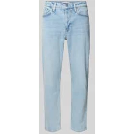 tapered fit jeans van katoenmix model 'MAAKX'