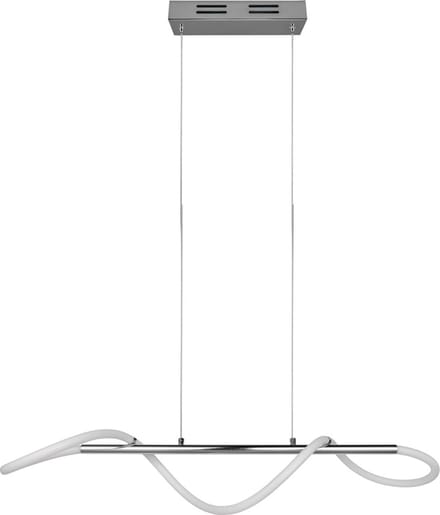 REALITY ARGOS - Hanglamp - Chroom - incl. 1x SMD 28W - Stappen dim functie