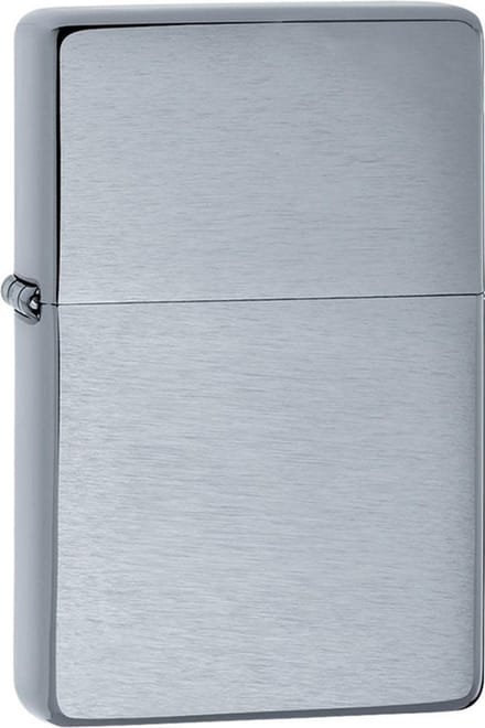 Aansteker Zippo Vintage 1937 Brushed Chrome without Slashes