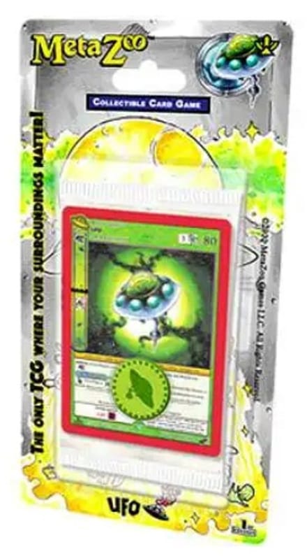 MetaZoo TCG - UFO 1st Edition Blister Pack - 1 Booster + 1 Card + 1 Coin