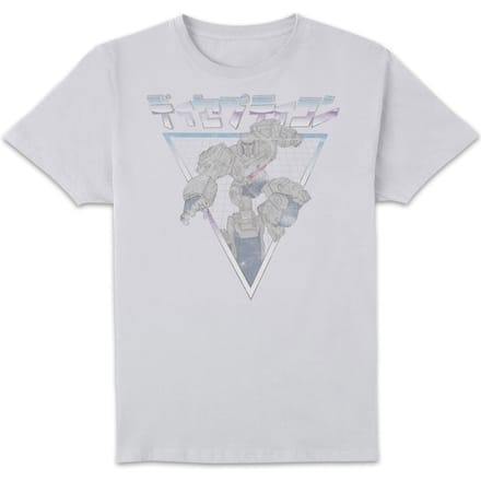 Transformers Megatron Retro Japans t-shirt - Wit - S