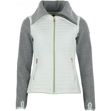 Fleece voor dames met gewatteerde inzetstukken Peak Mountain