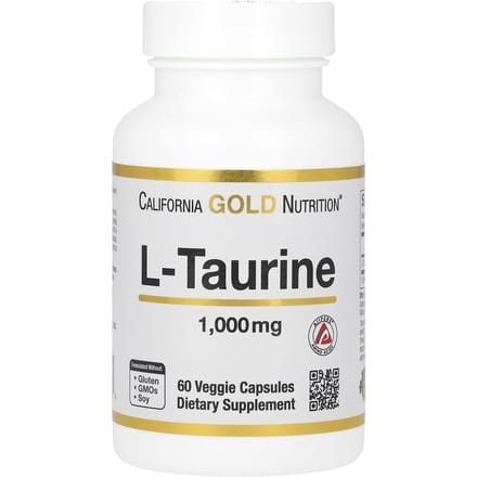 L-Taurine, Ajipure, 1.000Mg, 60 Vegetarische Capsules