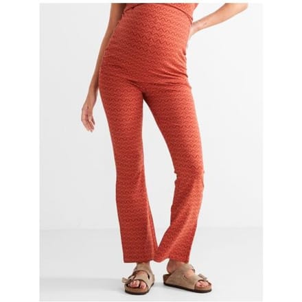Prénatal zwangerschapsbroek Dark Orange Red S Dames