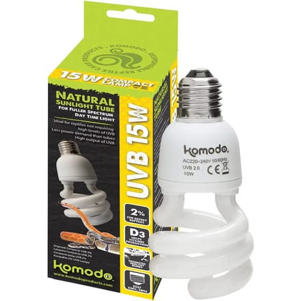Terrarium lamp Komodo Compact UVB 2.0 ES