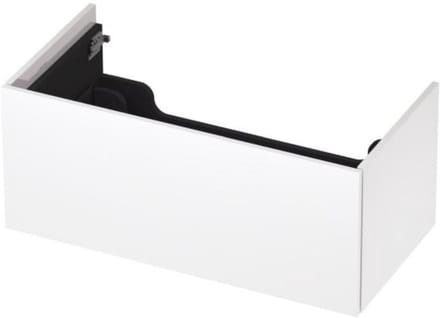 INK - Onderkast 1 Lade Push 2 Open Bestaande Uit - 900x450x376 Mm - Hoogglans Wit