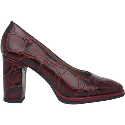 Wonders Denis - dames pump - Rood - maat 37 (EU) 4 (UK)