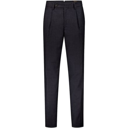Gardeur Broek Modern Wool Flanel Soft Warm Touch Comfort Stretch Anthracite / male